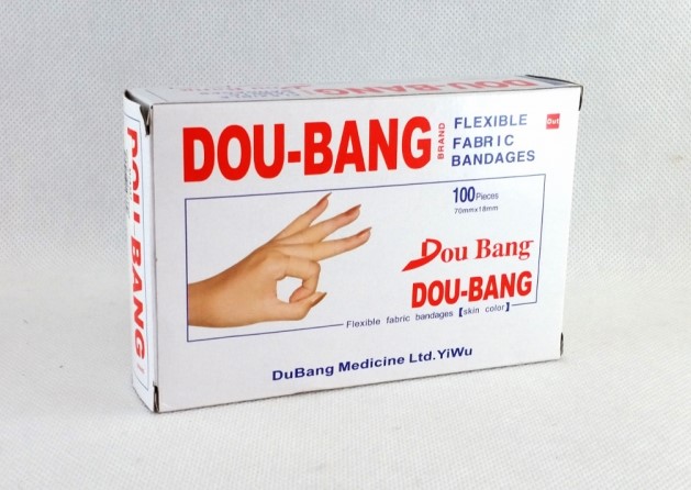 Пластир перев'язувальний DOU-BANG 7,0*1,8 см 100шт